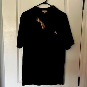 Burberry Brit Mens Navy Polo